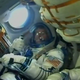 American astronaut Shane Kimbrough, giving a thumbs-up as he’s being blasted off Earth to the International Space Station. Image: NASA